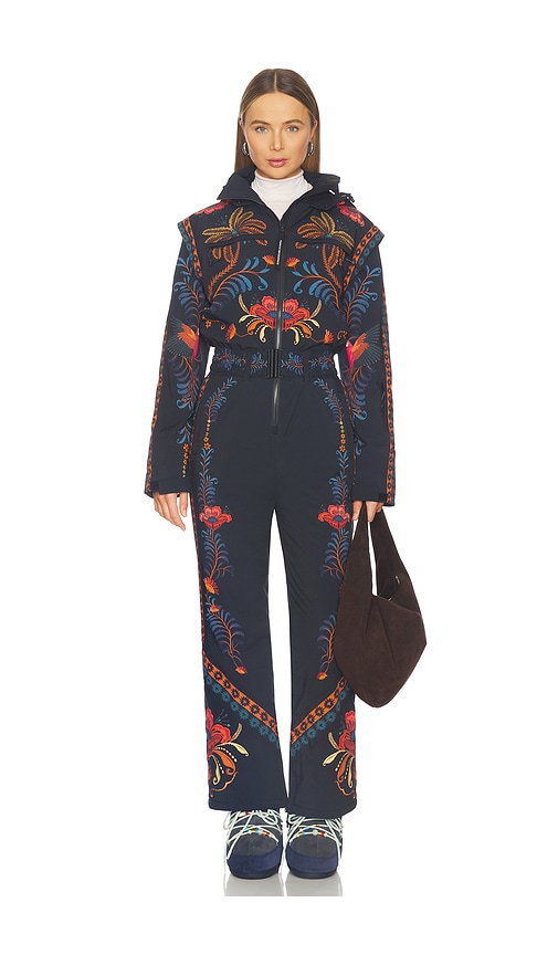 Whitespace x FARM Rio One Piece Ski Suit