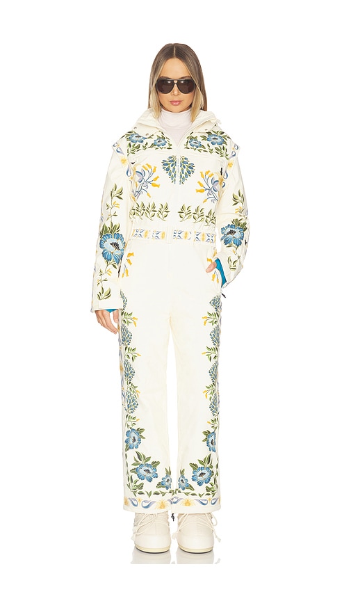Whitespace x FARM Rio One Piece Ski Suit
