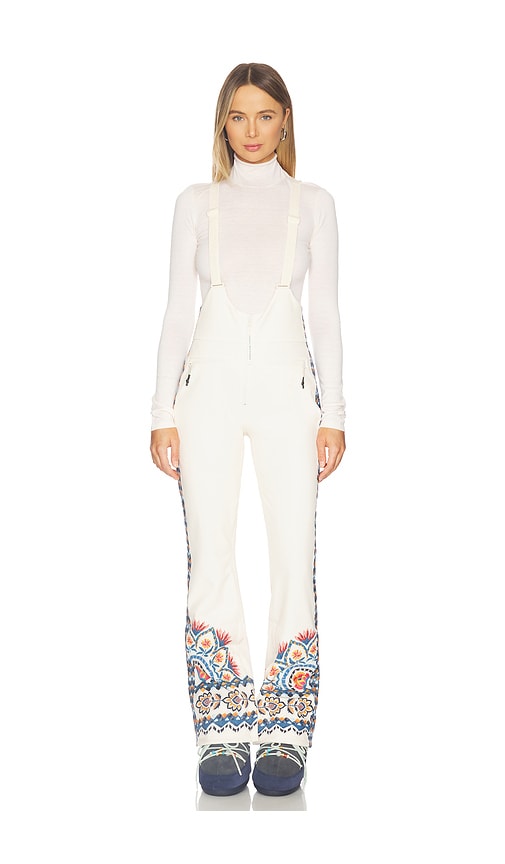 Whitespace x FARM Rio High Waisted Riding Bib Pant