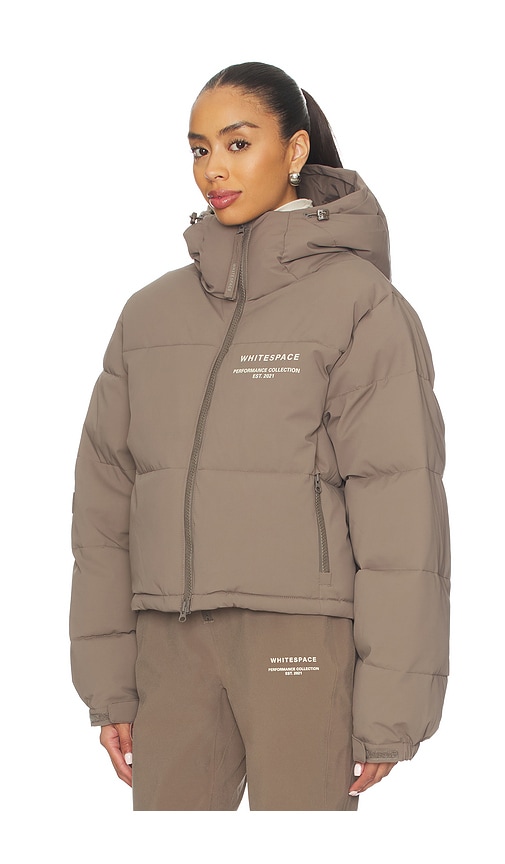  Whitespace Steppjacke In Taupe. Größe S. Also In M, L, Xl. 
