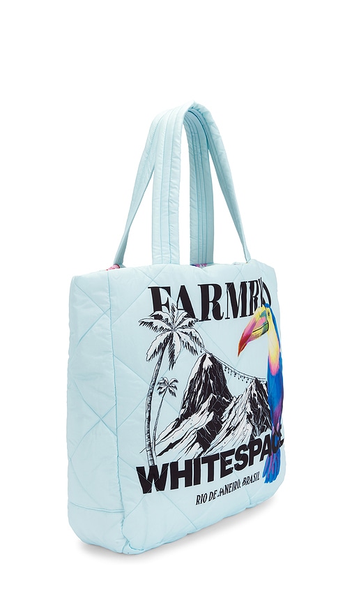  Whitespace Tote-bag In Baby Blue. 