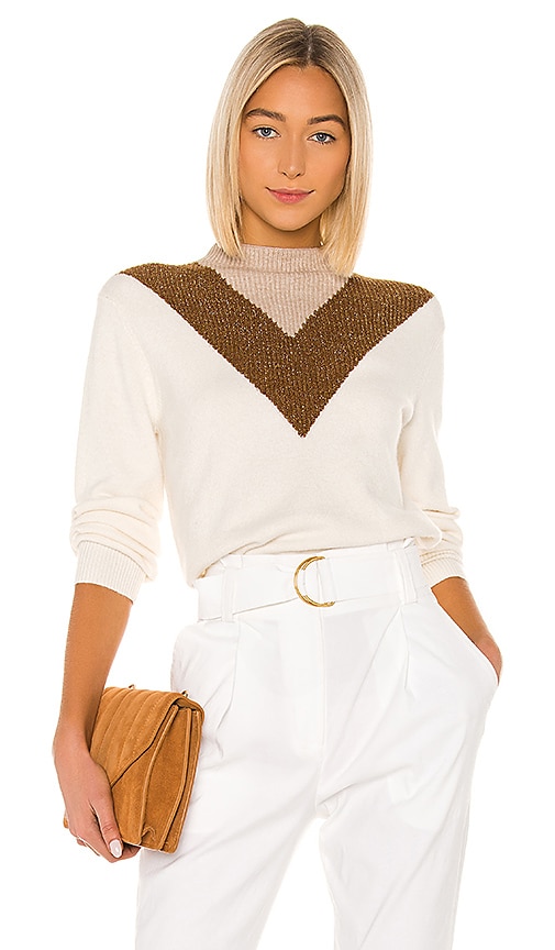 Shine Chevron Standneck