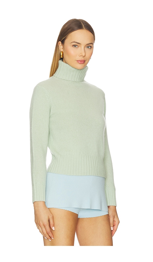 White + Warren 크루넥 스웨터 In Green