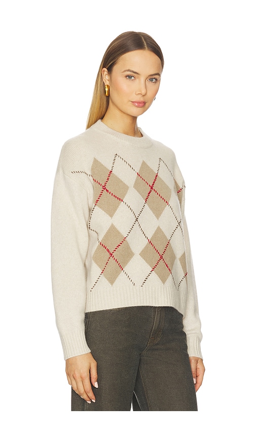 White + Warren 크루넥 스웨터 In Neutral