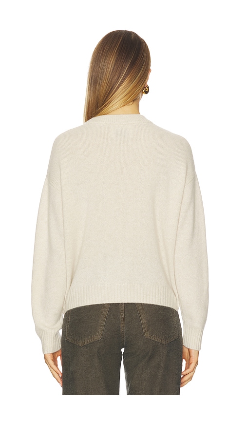  White & Warren Sweater Mit Rundhalsausschnitt In Neutral. Größe S. Also In M. 