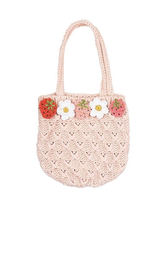 Wild Wawa Crochet Purse In Pink