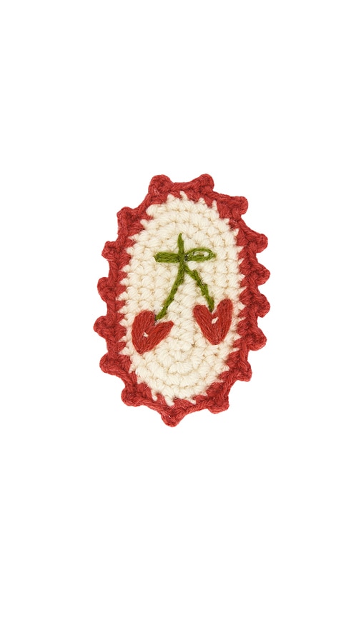 Wild Wawa Crochet Clip Set In Red