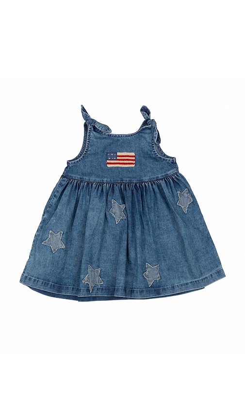 Kids Piper Dress in Blue. - size 2/3 (also in 3/4, 5/6) - Wild Wawa - Modalova