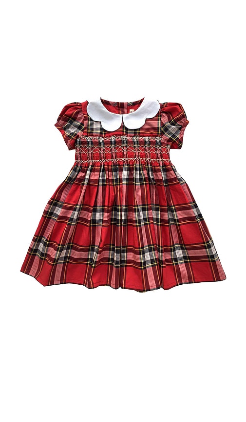 Wild Wawa Scallop Dress In Multi