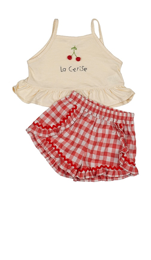 Wild Wawa Kids Ruffle Short Set
