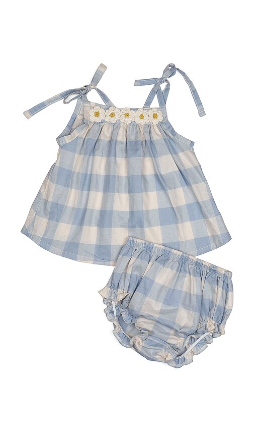 Wild Wawa Kids Crochet Daisy Two Piece Set