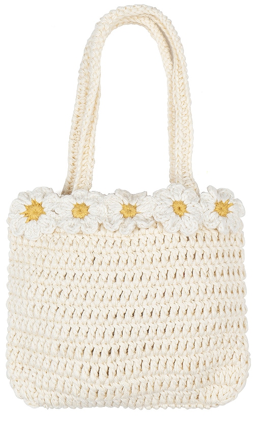 Wild Wawa Crochet Purse in White