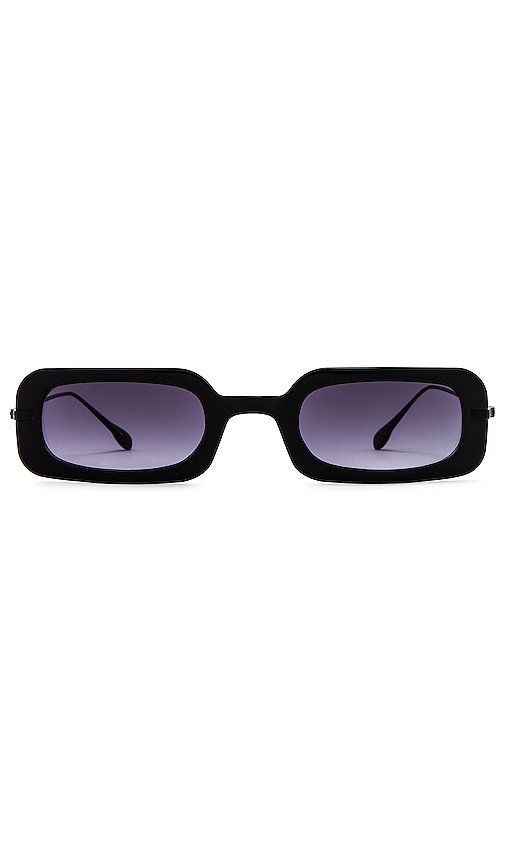 WeWoreWhat The Backyard Sunglasses in Black | REVOLVE