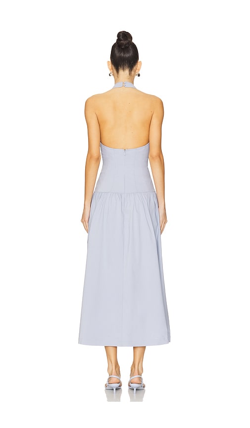  Weworewhat Midi-kleid In Blue. Größe Xxs. Also In Xl. 