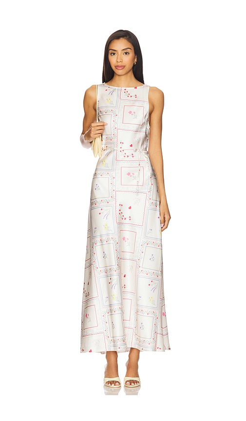 Boat Neck Slip Dress in Ivory. - size 0 (also in 00, 2, 4) - WeWoreWhat - Modalova