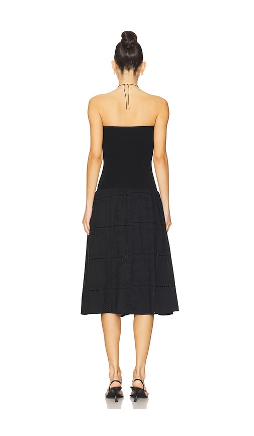  Weworewhat Midi-kleid Dress In Black. Größe S. Also In Xs, M. 