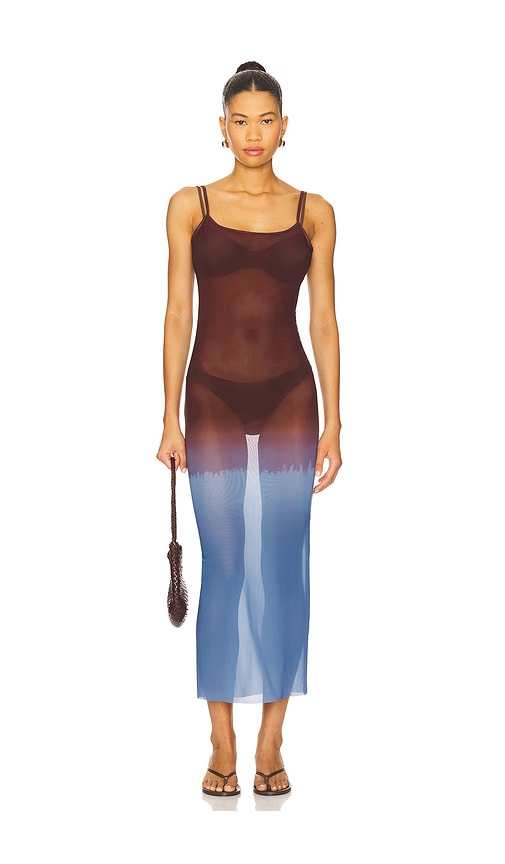 Mesh Scoop Maxi Slip in . Size M, S, XL, XS - WeWoreWhat - Modalova