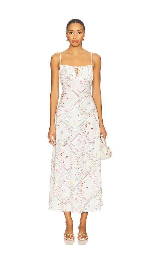 x REVOLVE Cami Midi Dress in White. - size XL (also in L, M, S, XS)