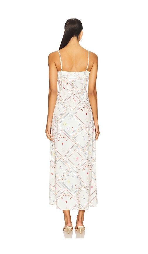  Weworewhat Midi-kleid Cami In White. Größe S. Also In Xs, L, Xl. 
