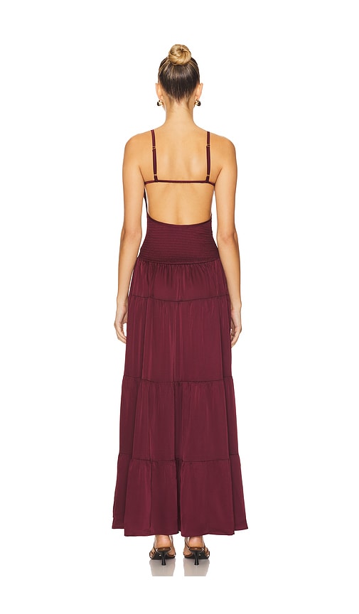  Weworewhat Smocked Drop Waist Maxi Dress In Purple. Größe S. Also In M, L, Xl. 