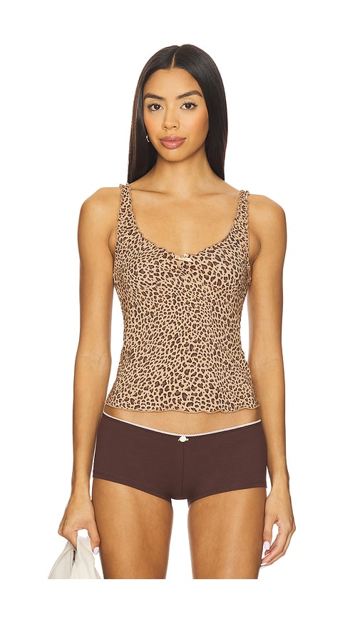 WeWoreWhat Lettuce Edge Tank