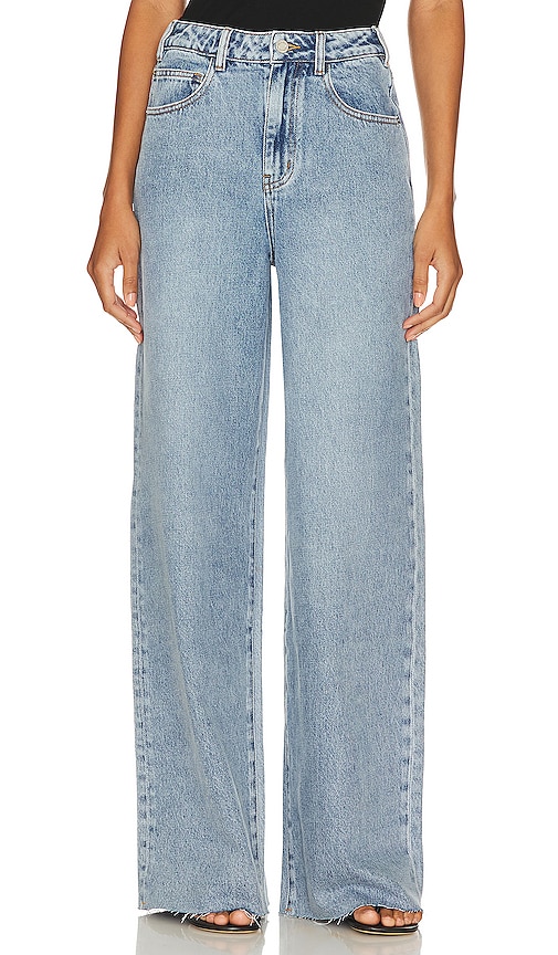 WeWoreWhat Wide Leg Jean in Denim Blue