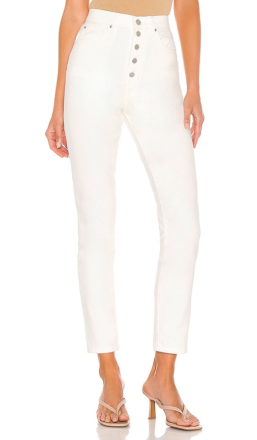 WeWoreWhat The Danielle High Rise Straight in Vintage White