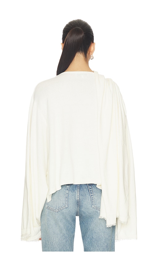  Weworewhat Strick Sweater In Ivory. Größe S. Also In Xl. 