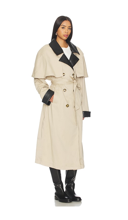  Weworewhat Oberbekleidung Coat In Tan. Größe Xs. Also In M, L. 