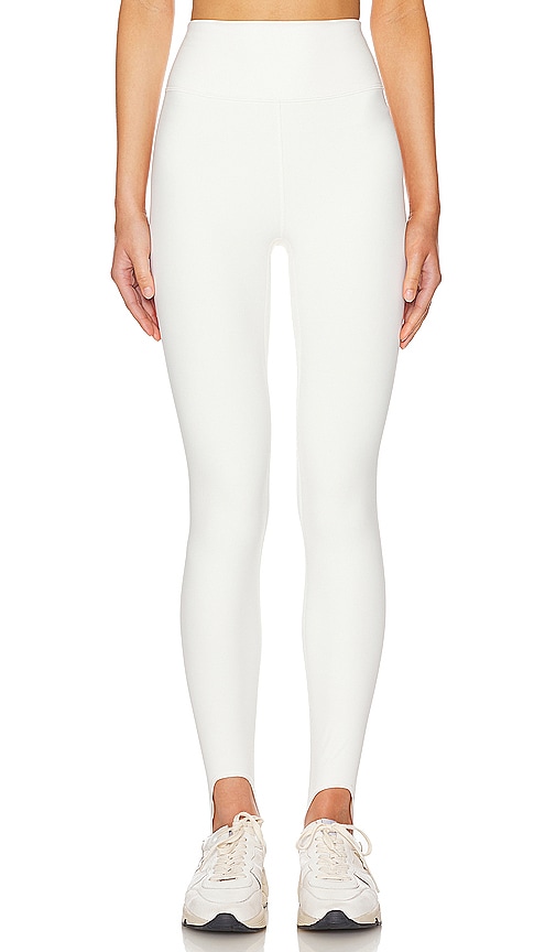 WeWoreWhat High Rise Stirrup Legging in Off White