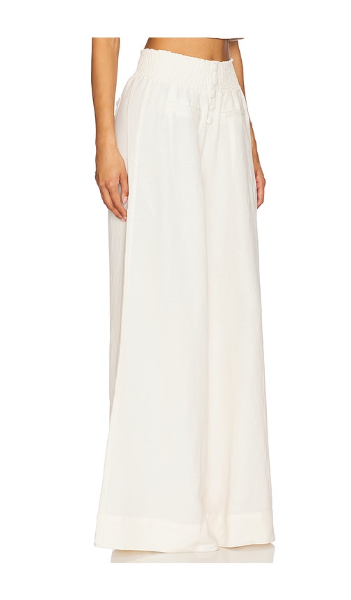 Weworewhat Button Front Palazzo Pant