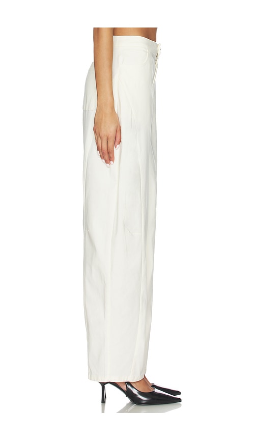  Weworewhat Hose Trouser In Ivory. Größe 4. Also In 8, 0, 10. 