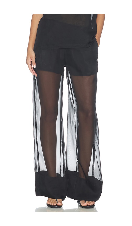 Pull On Sheer Trouser Pant
