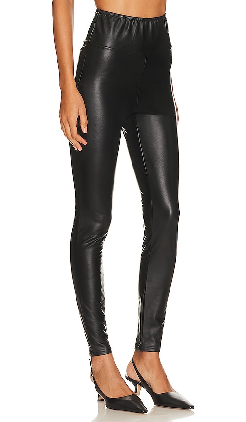 Shop Weworewhat Faux Leather Legging In Black