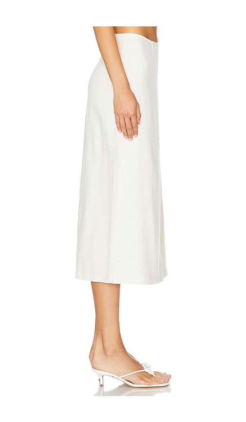  Weworewhat A Line Midi Skirt In Ivory. Size 6. Also In 12. 