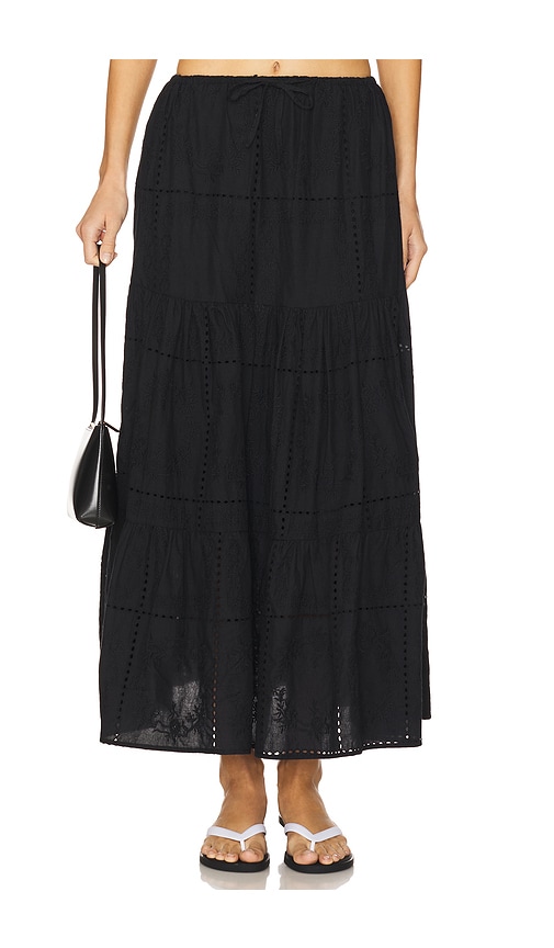 Midi Pull On Skirt