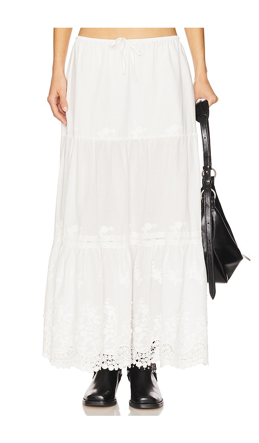 Midi Pull On Skirt