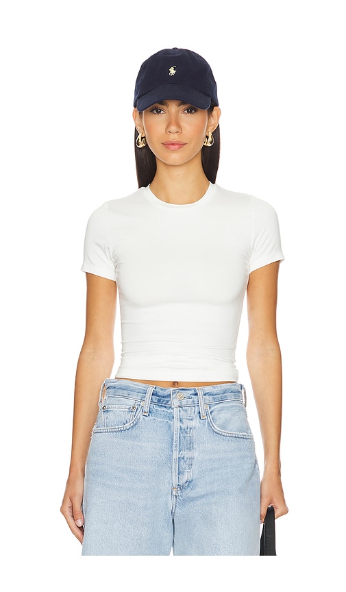 WeWoreWhat Fitted Crew Neck Tee in White