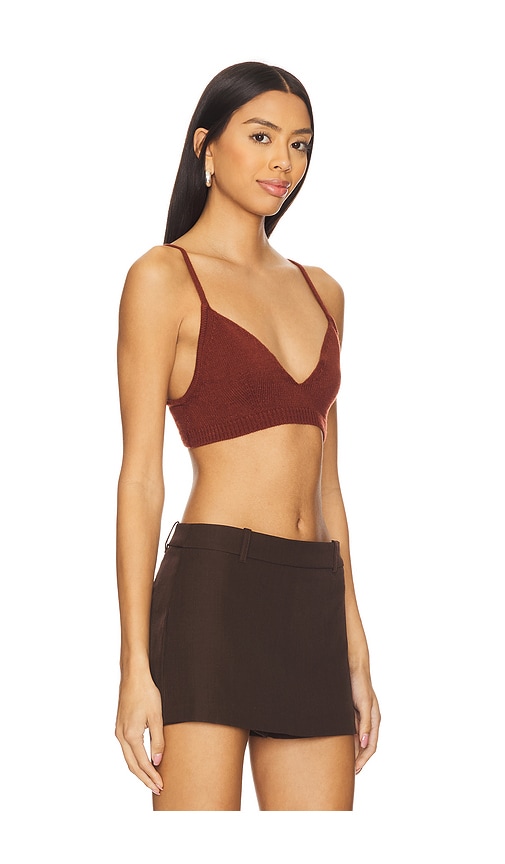 WEWOREWHAT SWEATER BRA TOP
