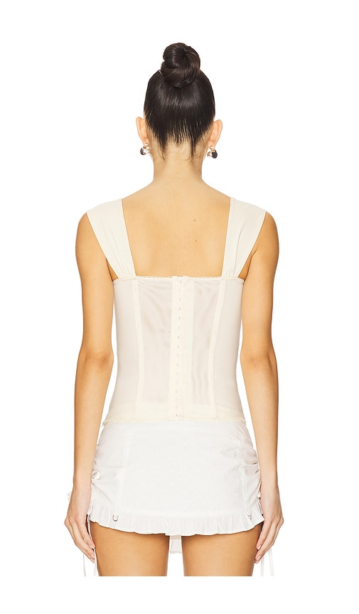  Weworewhat Bikini-oberteil Mit Bustier In Beige. Größe 2. Also In 00, 0. 