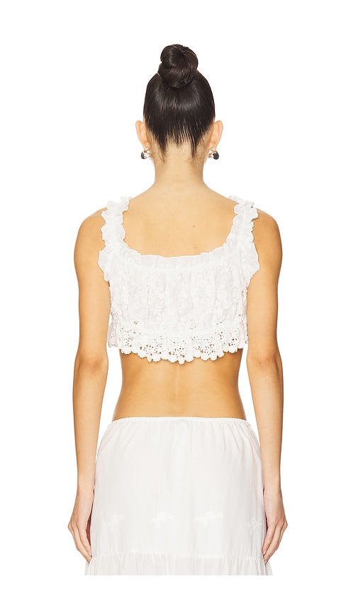  Weworewhat Top Zum Binden In Ivory. Größe S. Also In M, L. 