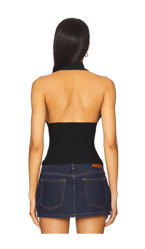  Weworewhat Neckholder-top Top In Black. Größe L. Also In Xl. 