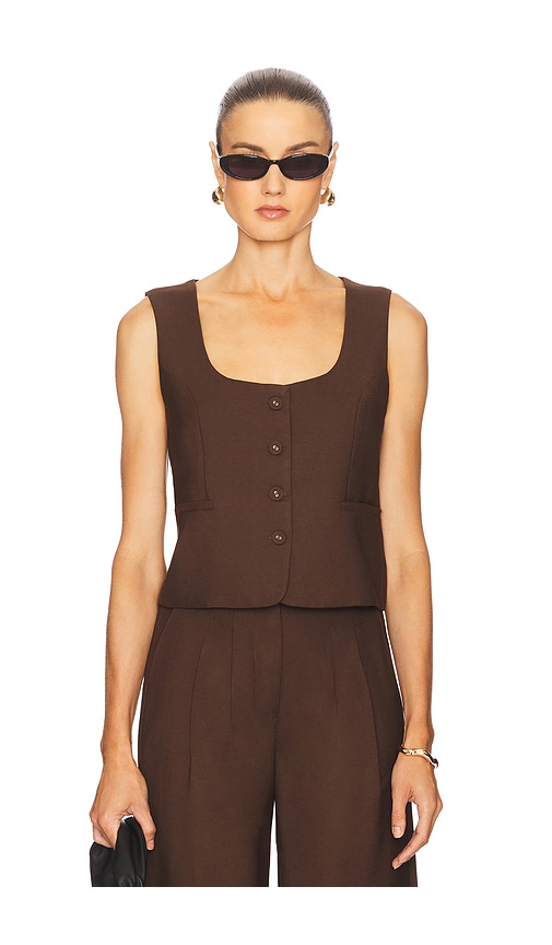 GILET SANS MANCHES STYLE TAILLEUR en . Taille L. Also en M, S, XL, XS - WeWoreWhat - Modalova