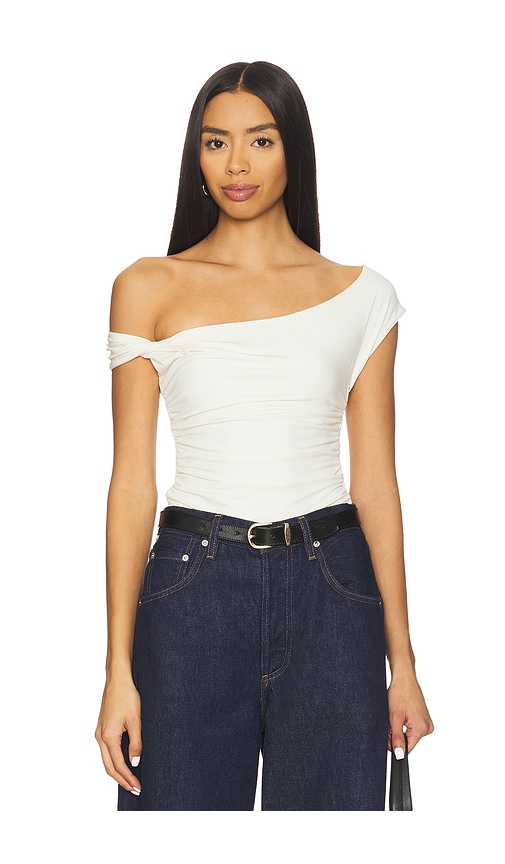 Twisted Off The Shoulder Top