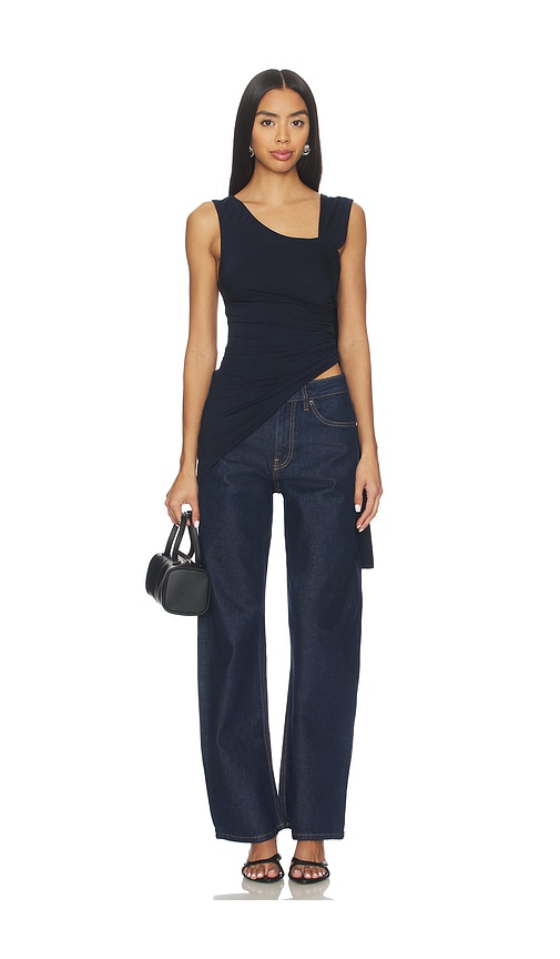 One Shoulder Draped Top