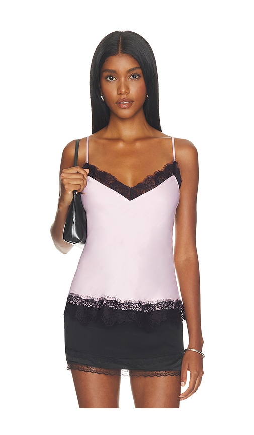 Lace Trim Cami Top