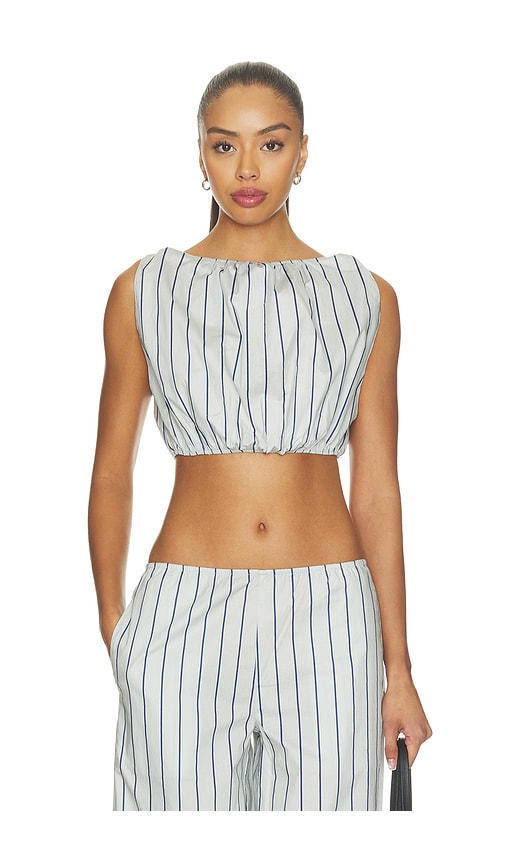 Bubble Cropped Tank Top