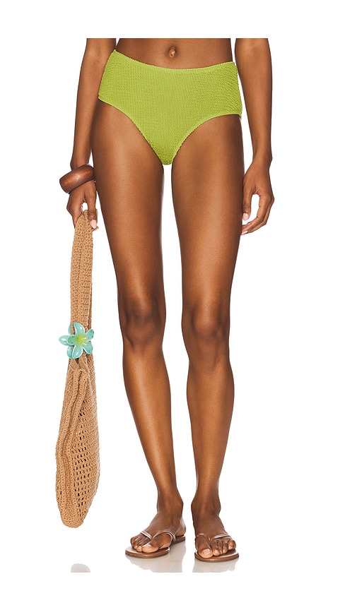 Low Rise Swim Short in Green. - size XL (also in L, M, S, XS)