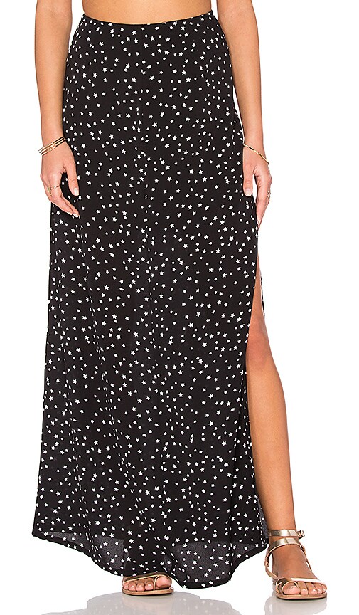 Partition Maxi Skirt