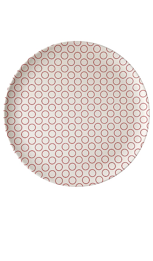 Xenia Taler Circles Side Plate Set Of 4 In Orange